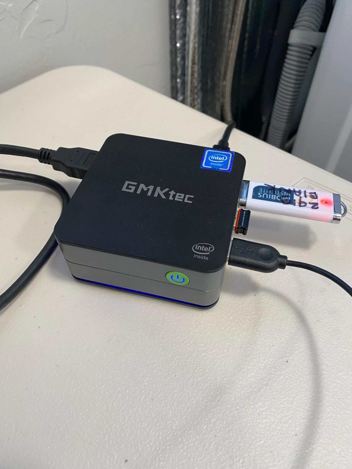 GMKtec Nucbox G10 Mini PC Ryzen 5 3500U 1TB SSD 16GB (8 * 2) DDR4 | 2.5GbE NIC LAN Office Home Desktop Computers, HTPC Proxmox, HDMI 2.1, USB-C, DP Triple 4K Display customer photo 2