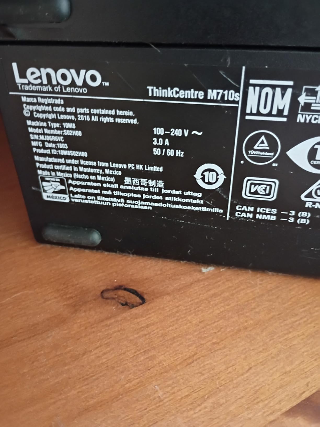 Lenovo ThinkCentre M710 SFF Desktop Computer PC, 6th Gen Core 3.70GHz, 8GB RAM, 256GB SSD, VGA, Keyboard and Mouse, WiFi, BT, Windows 11 Pro (Renewed) customer photo 1