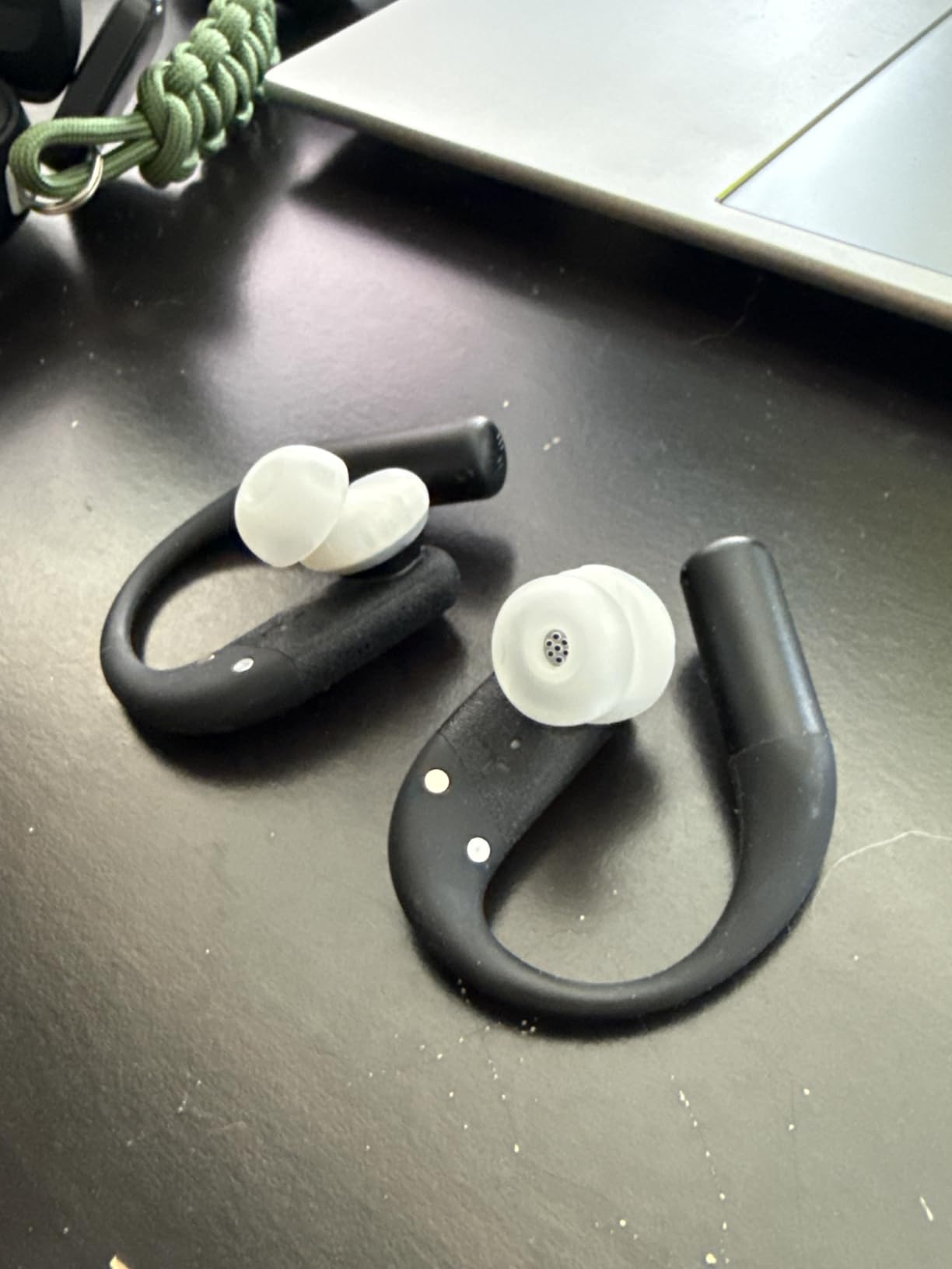 JBL Endurance Peak 4 - Cancelling Sport Earbuds - Purple | Adaptive Noise Cancelling with Smart Ambient, IP68 water and dust proof, Secure fit with TwistLock design customer photo 2