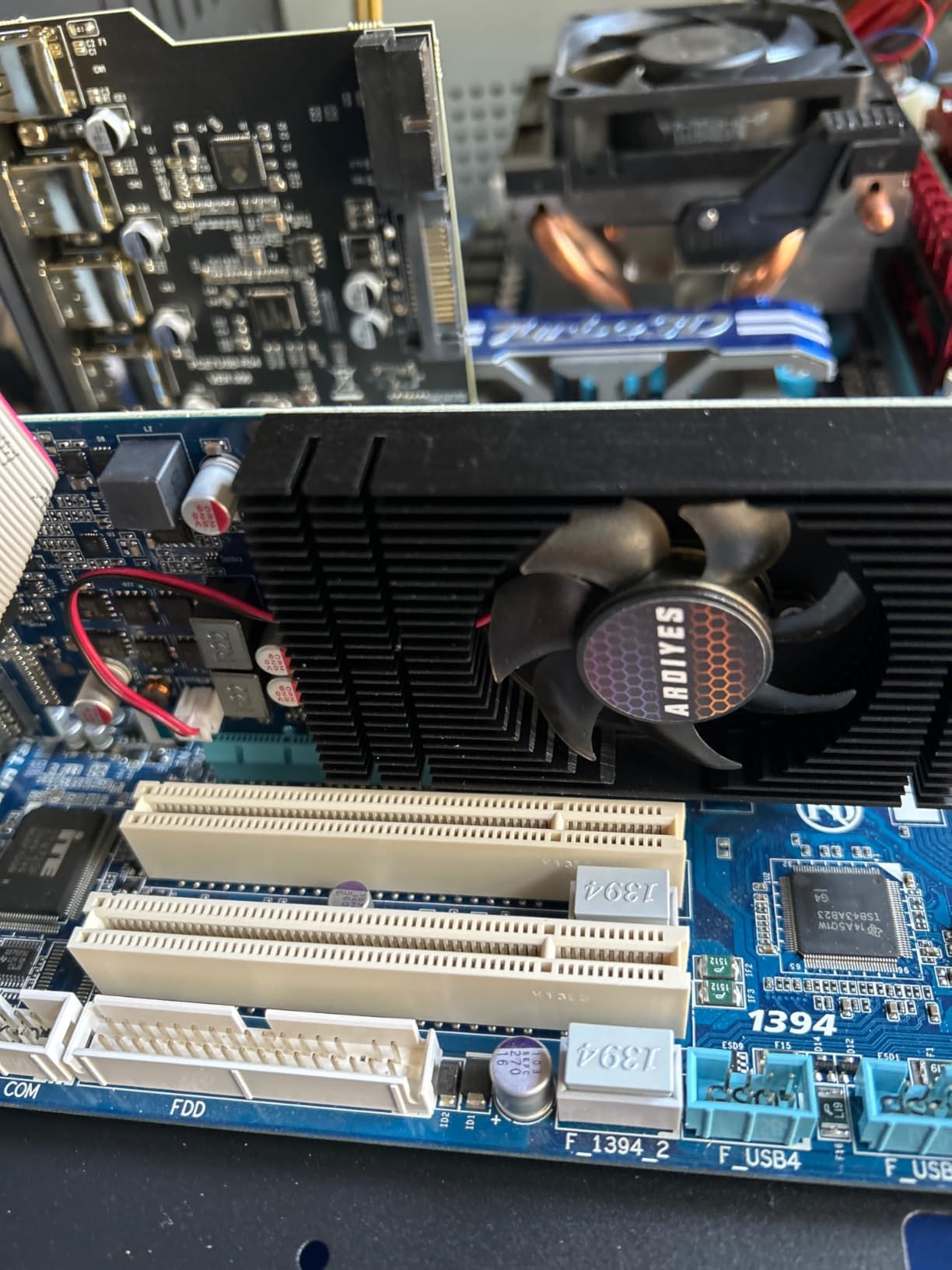 GT 740 4GB GDDR5 Low Profile GPU Graphics Card, 4X HDMI Ports for Quad Multi-Monitor Setup, PCI Express 3.0 x16, Silent Cooling, Ideal for Office and Home Theater customer photo 2