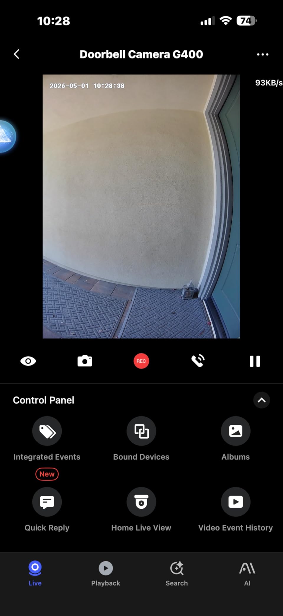 Aqara Doorbell Camera G400 with Chime, Wired/PoE, HomeKit Secure Video, 2K HD Head-to-toe View, 2-Way Audio, 2.4/5GHz Wi-Fi 6, Supports Alexa/Google/SmartThings, Local Detection & 24/7 Recording, IP65 customer photo 2
