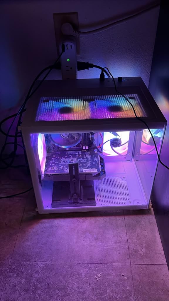 ZER-LON Prebuilt Gaming PC Desktop, Core I5 up to 3.6 GHz, RX 550 4GB GDDR5 | 16GB RAM, 512GB SSD, WiFi, RGB Fan, Windows 11 Home, Tower Computer for Game, Office and Study customer photo 1