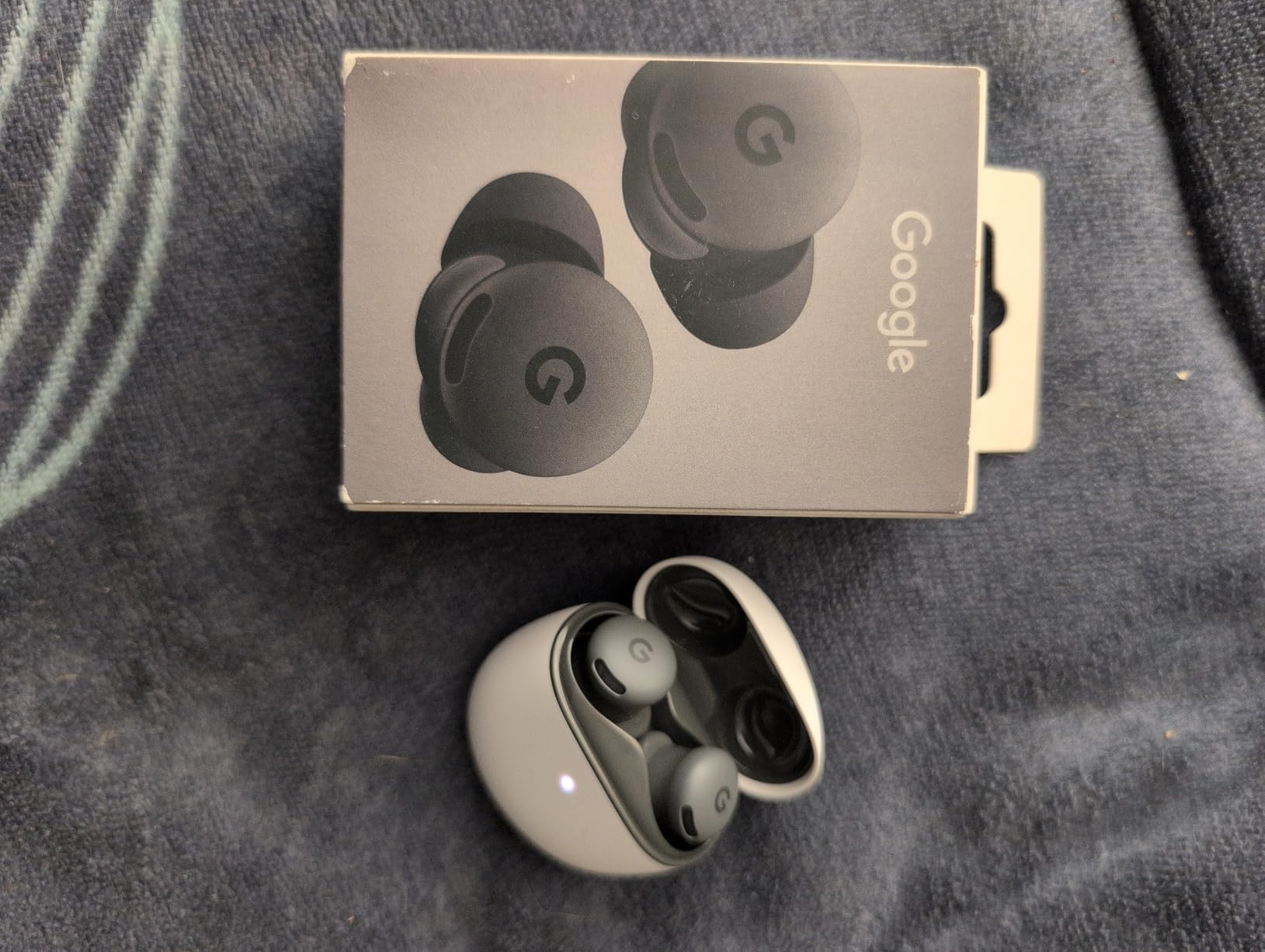 Google Pixel Buds 2a - Wireless Bluetooth Earbuds - Berry | Active Noise Cancellation, transparency mode, comfortable fit, 20-hour battery, water resistant, help from Gemini customer photo 1