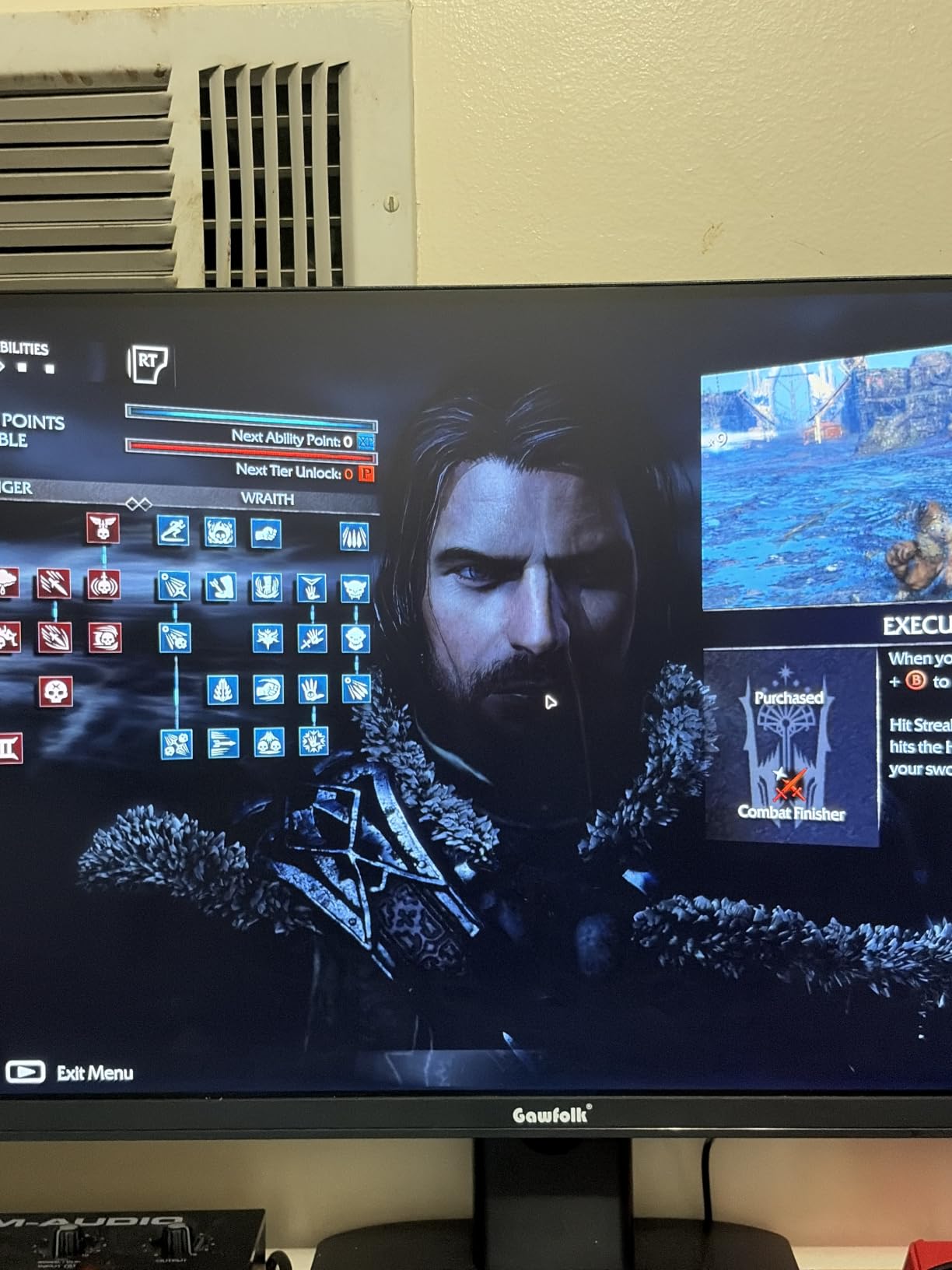 Gawfolk 34 Inch Ultrawide Curved 200Hz Gaming Computer Monitor, 1500R PC Screen 21:9 UWQHD (3440x1440), 120% sRGB, Adaptive Sync, Built-in Speaker, Display Port, HDMI, Compatible with Wall mounting - Black customer photo 1