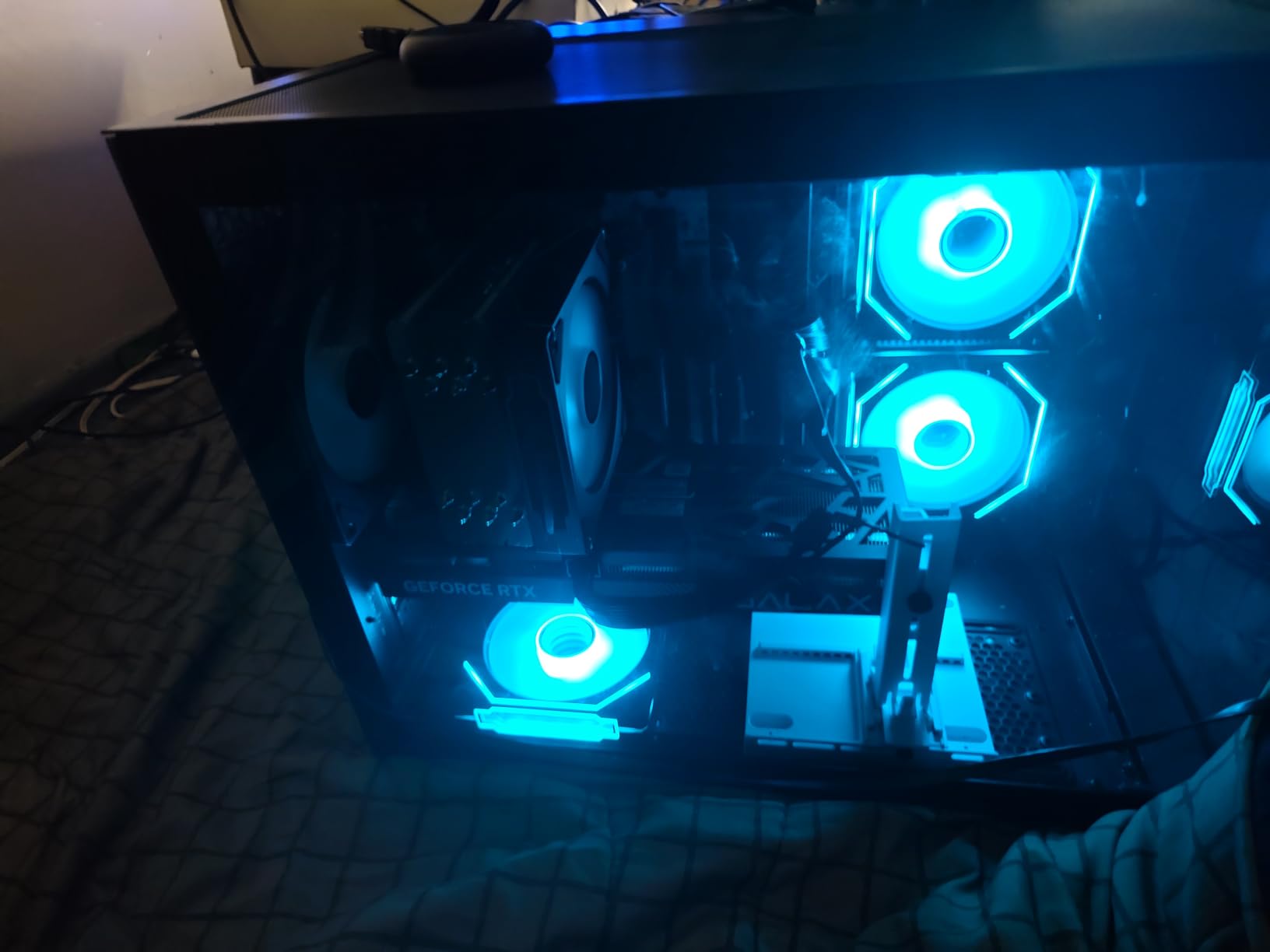 Gaming Desktop PC, Ryzen 7 9800X3D, RTX 5070 12GB, 1TB NVMe SSD | 16GB DDR5 RAM, WiFi 6, High-Performance Gaming Computer for AAA Games, Streaming, Video Editing customer photo 2