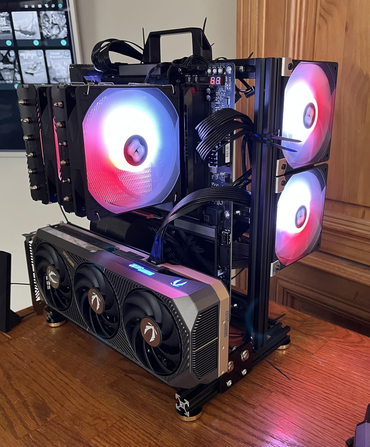 ZOTAC Gaming GeForce RTX 5080 Solid CORE OC DLSS 4 16GB GDDR7 Gaming Graphics Card, IceStorm 3.0 Cooling customer photo 2