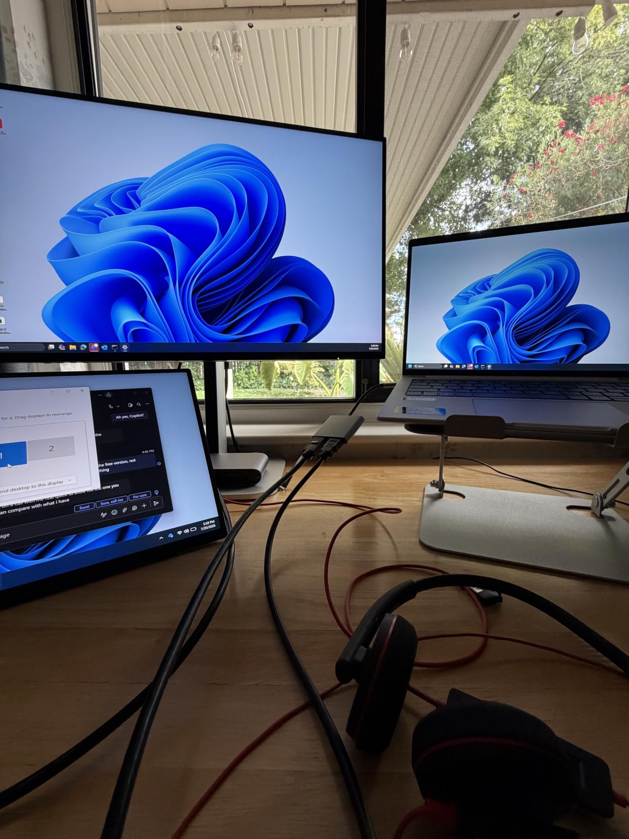 USB C to Dual HDMI Adapter | 4K@60Hz for Dual Monitors Windows/macOS | HDMI Splitter Extended Display, Type C Converter for Windows Allows 3 Separate Screens, MST Mode Only for Win OS customer photo 1