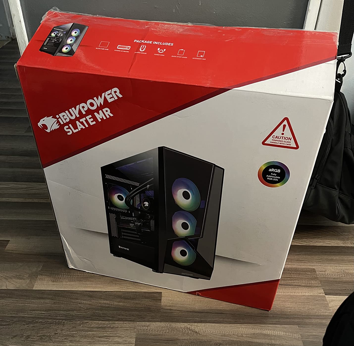 iBUYPOWER Element SE Gaming PC Desktop AMD Ryzen 5 5500 Radeon RX 6500XT 16GB DDR4 512GB SSD (ESA5R65XT04) customer photo 1