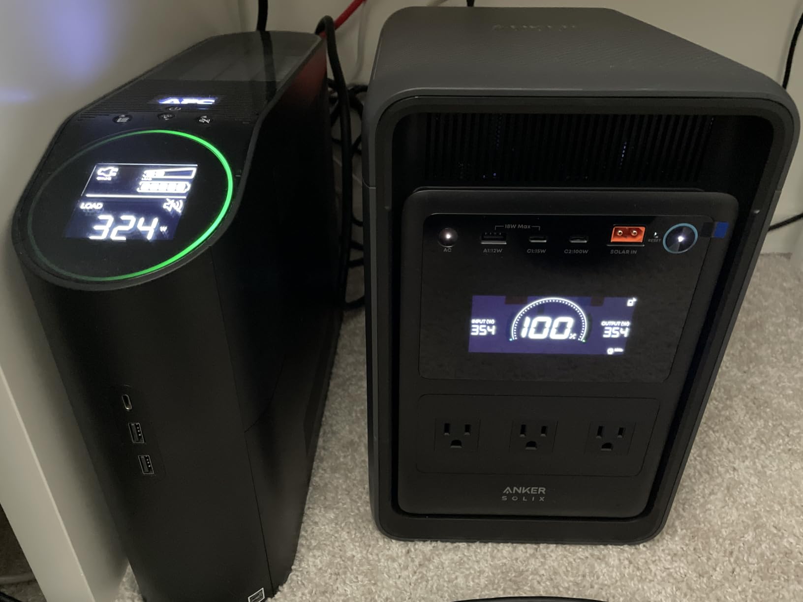 Anker SOLIX S2000 Portable Power Station, 1500W Solar Generator for Home Use, Up to 35-Hr Fridge Backup, 2,010Wh LFP Battery for Emergencies, Power Outages, Camping customer photo 2