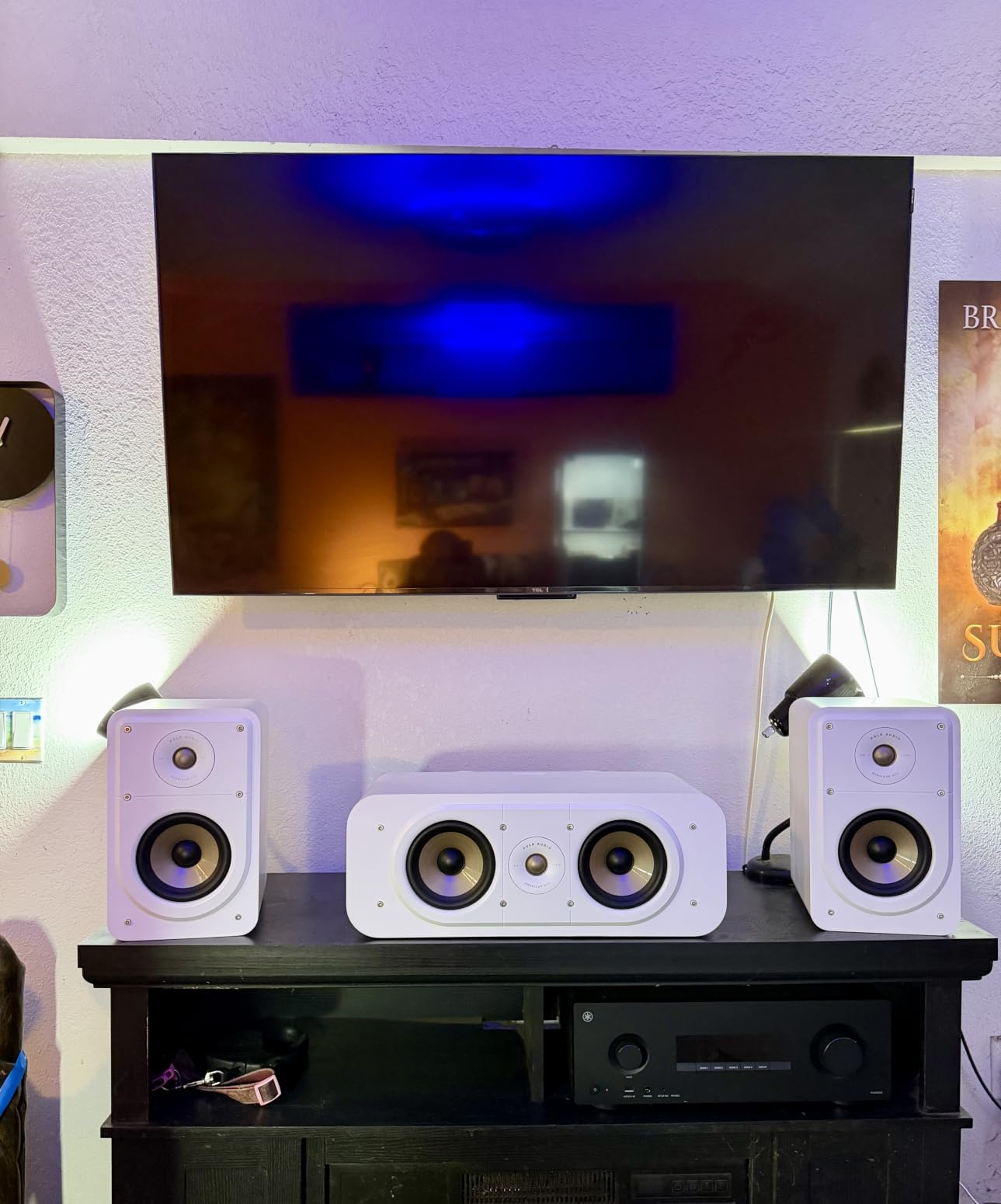 Yamaha RX300A 5.2-Channel Home Theater AV Receiver with Dolby Atmos, 4K120/8K HDMI and Bluetooth Multipoint (Black) customer photo 1