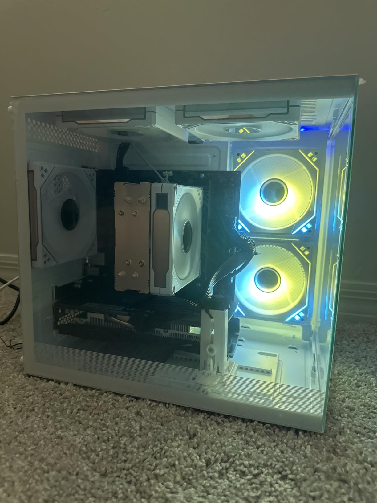 Gaming Desktop PC, GeForce RTX 5060 Ti 8GB, Ryzen 7 4700LE, 1TB NVMe SSD, 16GB DDR4 RAM, WiFi 6, Prebuilt RGB Computer for AAA Gaming, Streaming, Editing & Home Office customer photo 1