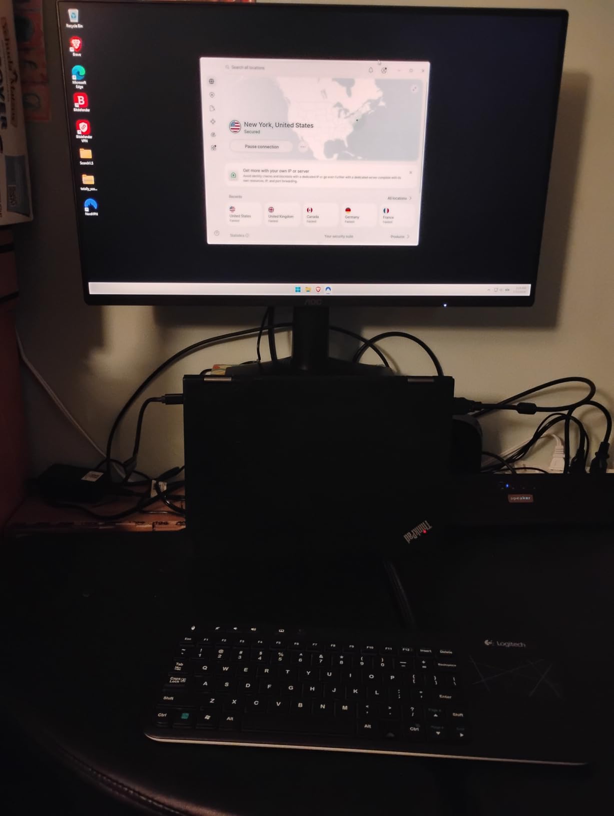 AOC 24 Inch Gaming Monitor FHD 180Hz Fast IPS 0.5ms HDR, 24G51F2 | 1920x1080 Computer Monitor, Adaptive-Sync, LED, Audio Earphone out, VESA Mount, Console Ready, 3-Year Zero-Bright-Dot customer photo 2