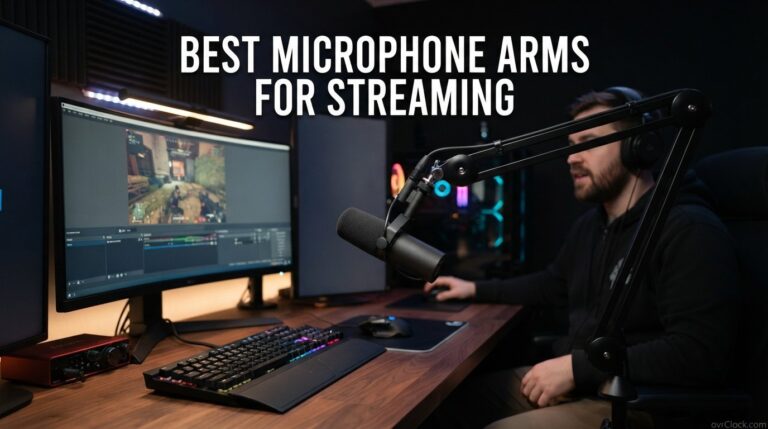 best microphone arms for streaming