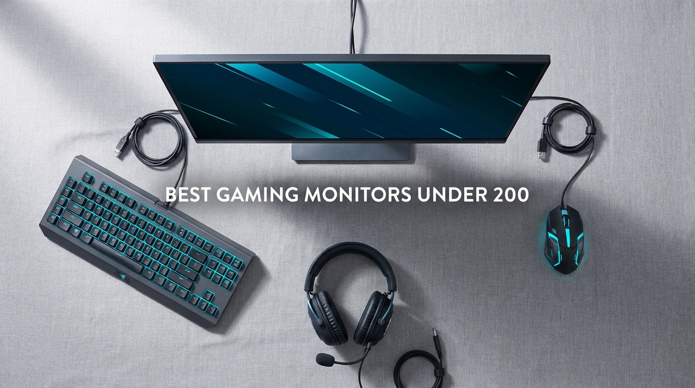 best gaming monitors under 200