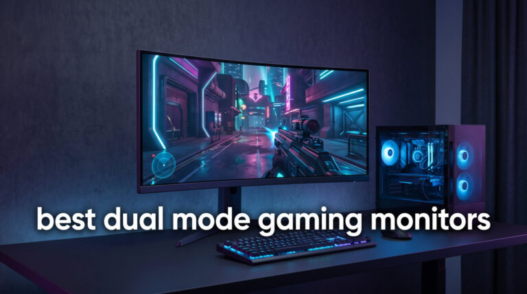best dual mode gaming monitors