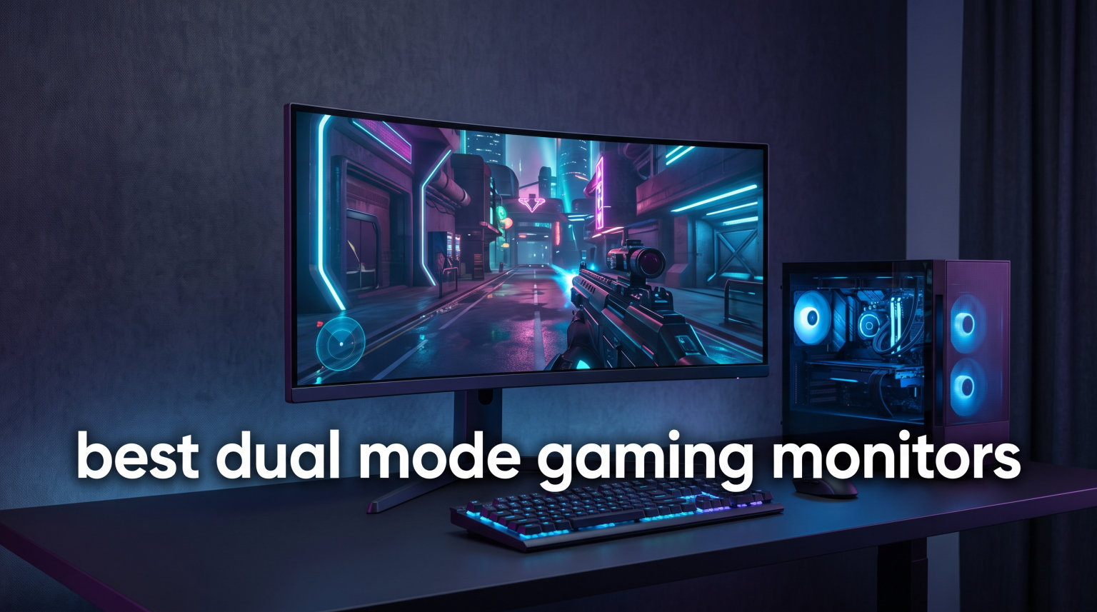 best dual mode gaming monitors