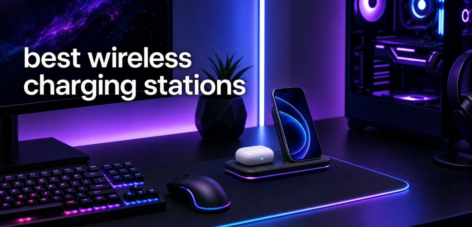 best wireless charging stations