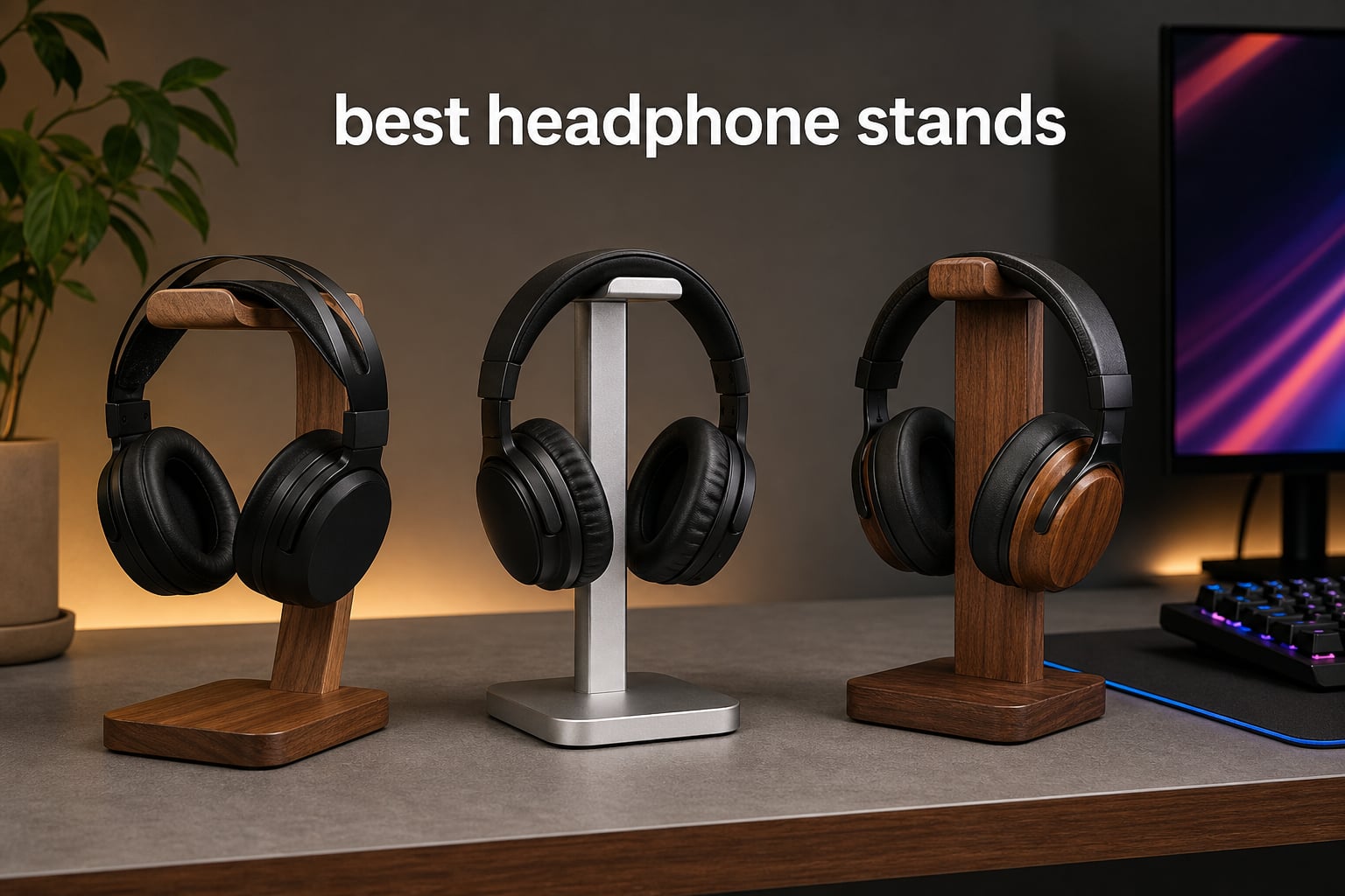best headphone stands