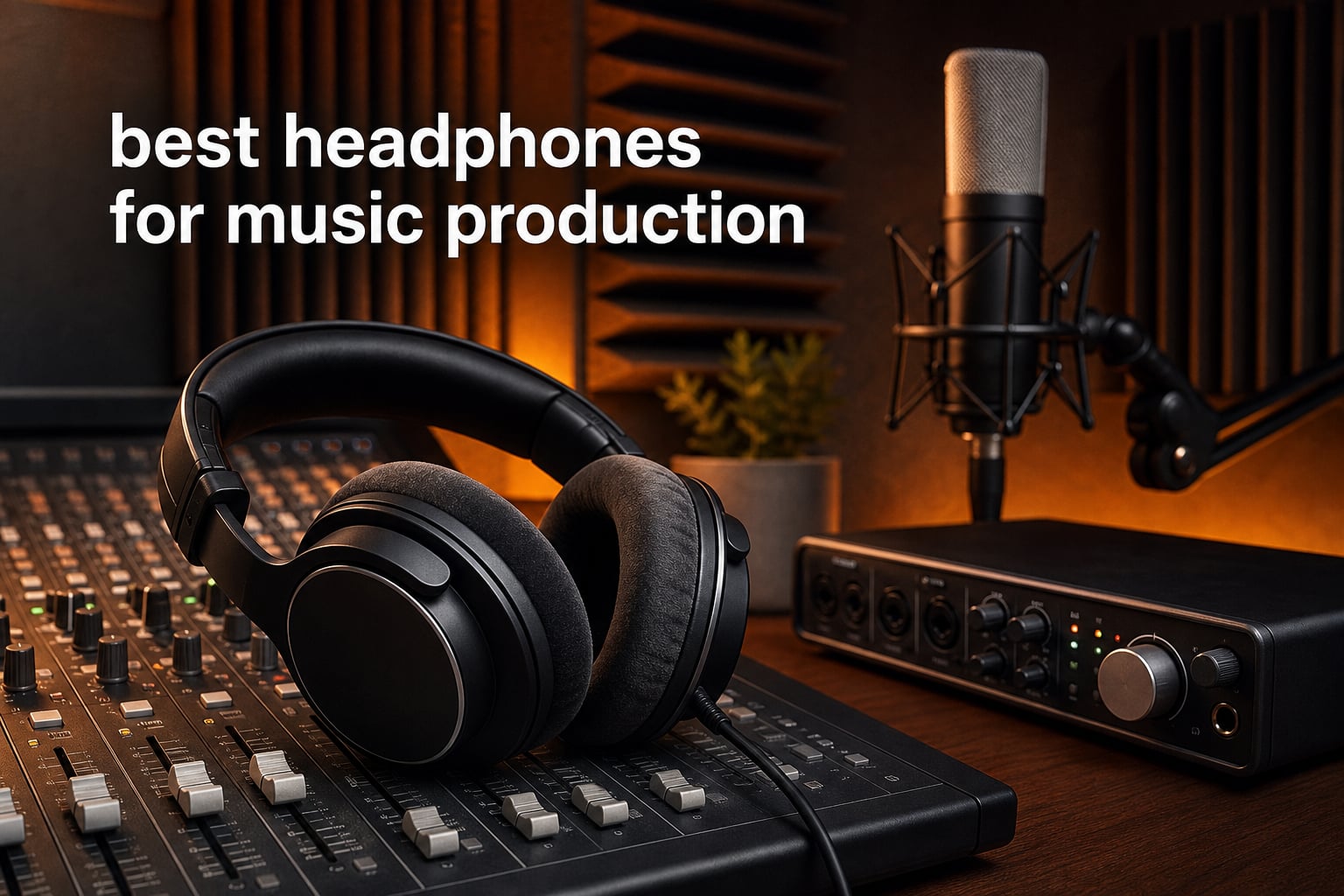 best headphones for music production