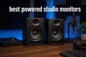 best powered studio monitors