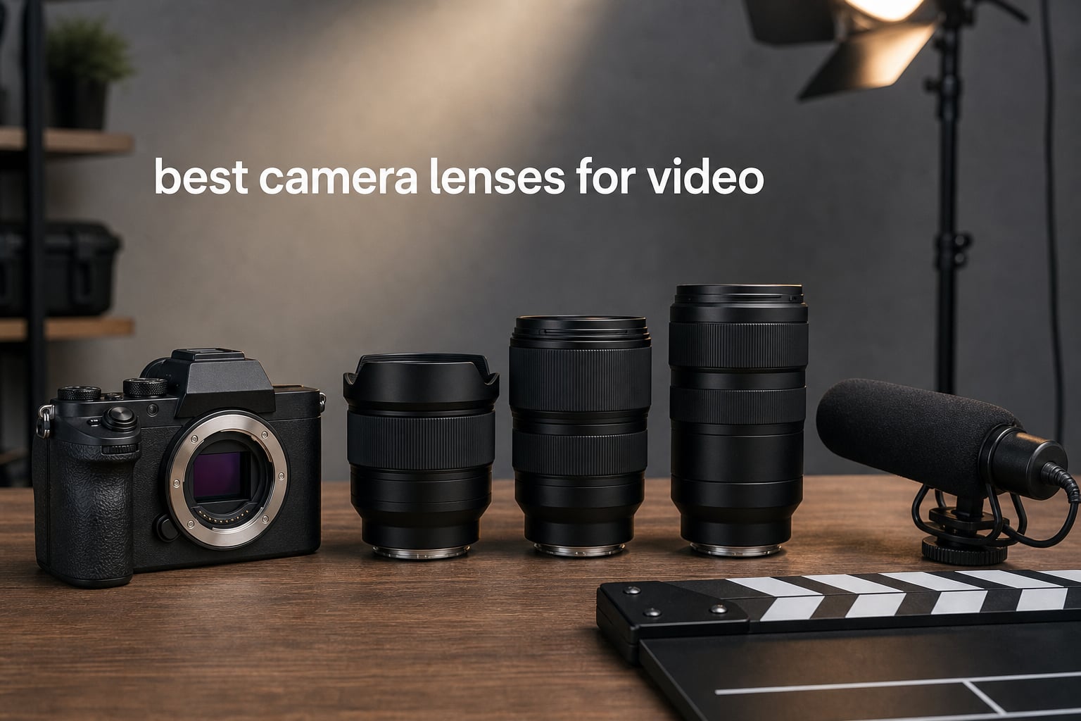 best camera lenses for video