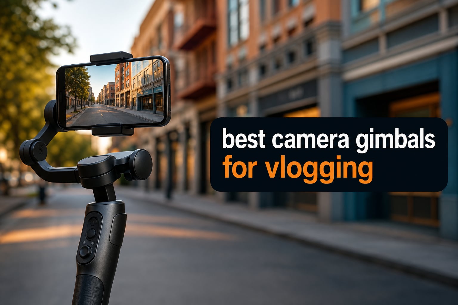 best camera gimbals for vlogging