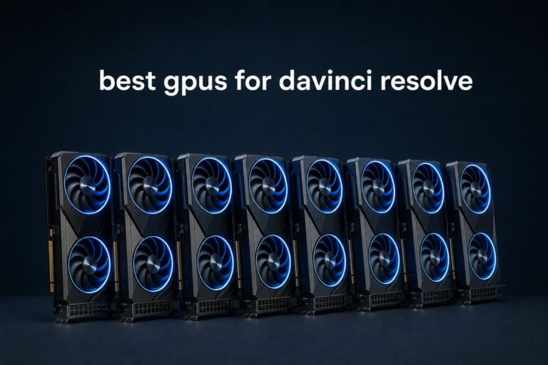 best gpus for davinci resolve