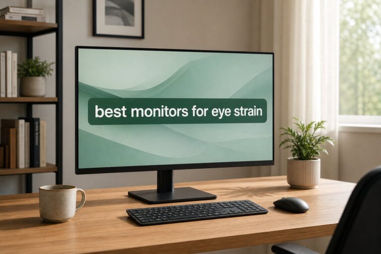 best monitors for eye strain