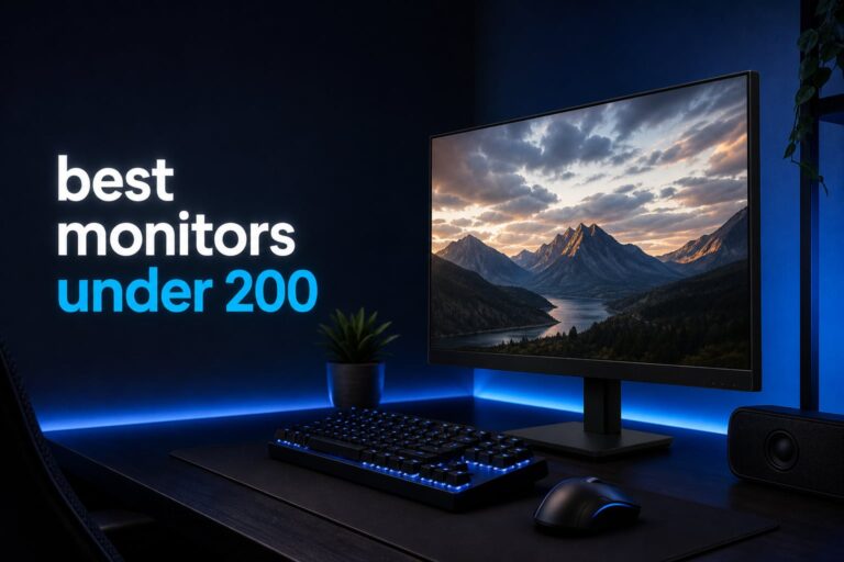 best monitors under 200