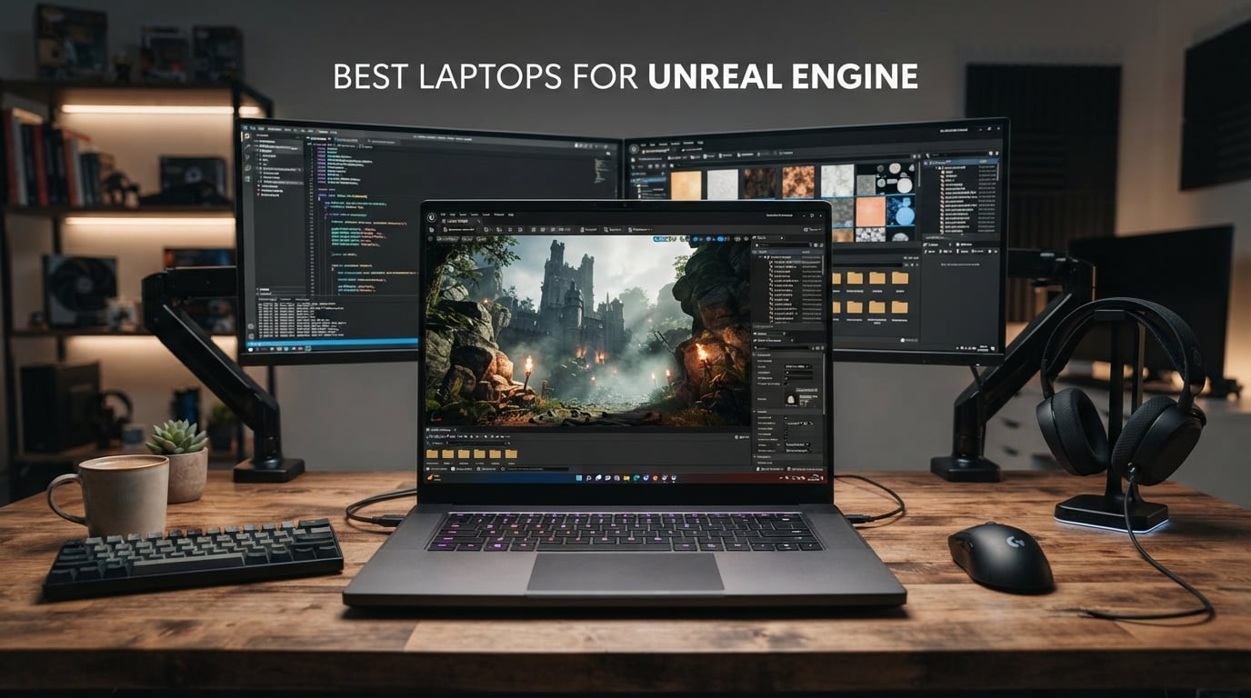 best laptops for unreal engine