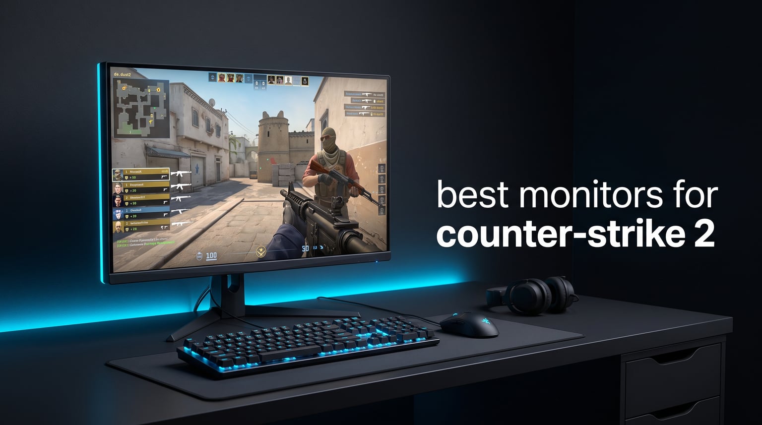 best monitors for counter-strike 2