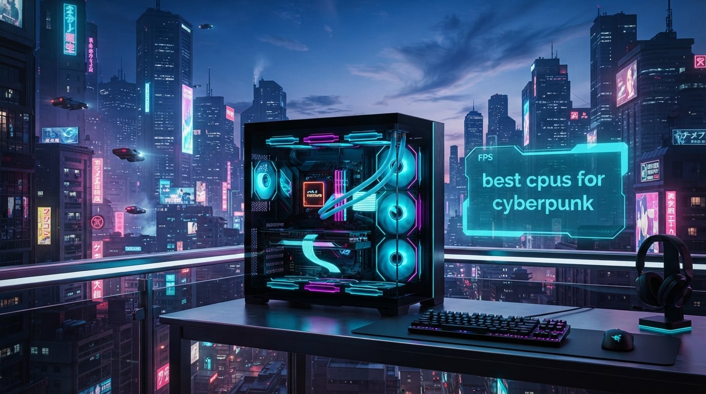 best cpus for cyberpunk 2077