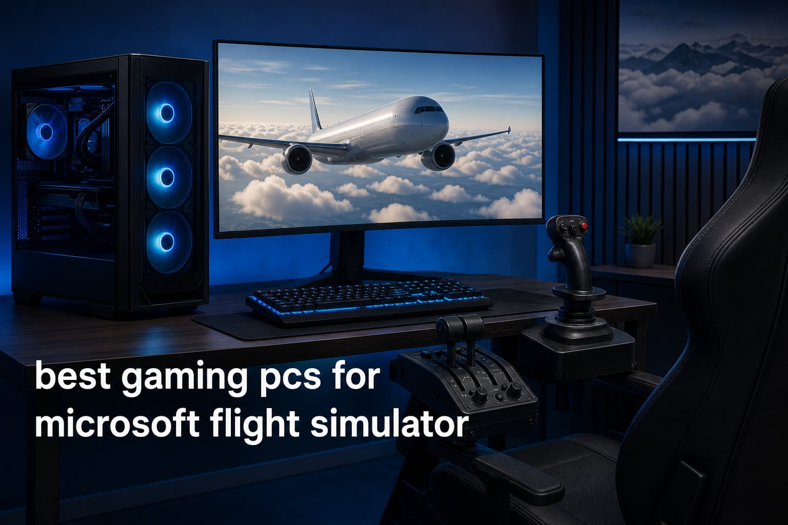 best gaming pcs for microsoft flight simulator