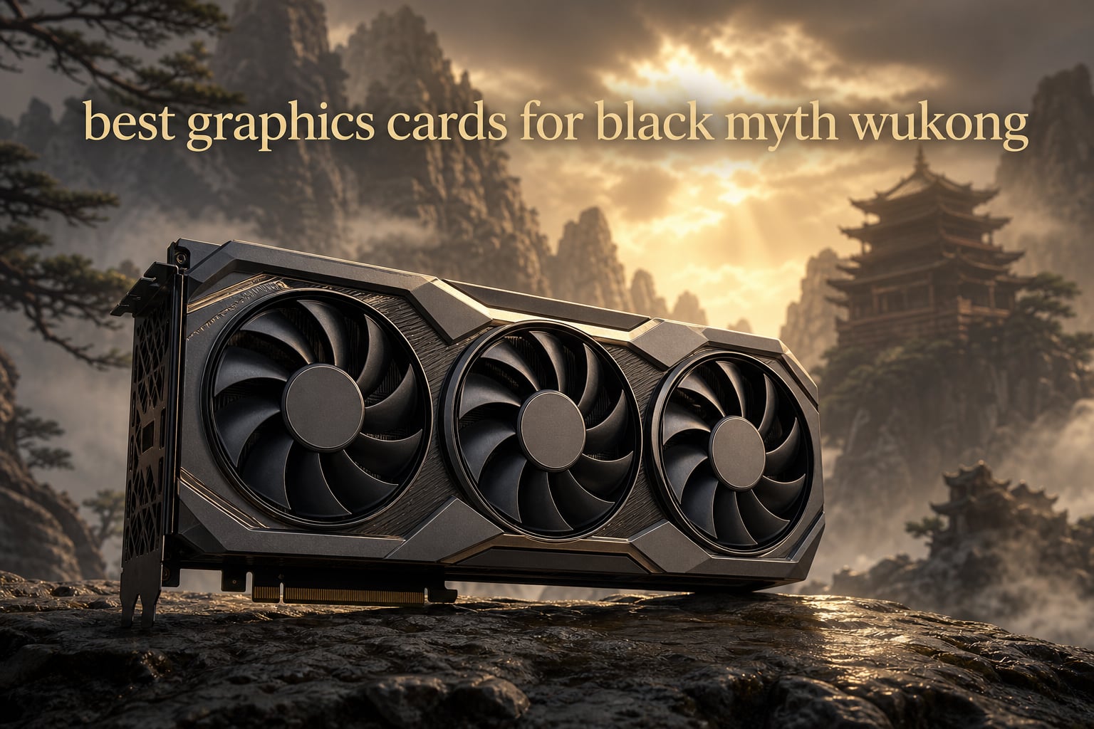 best graphics cards for black myth wukong