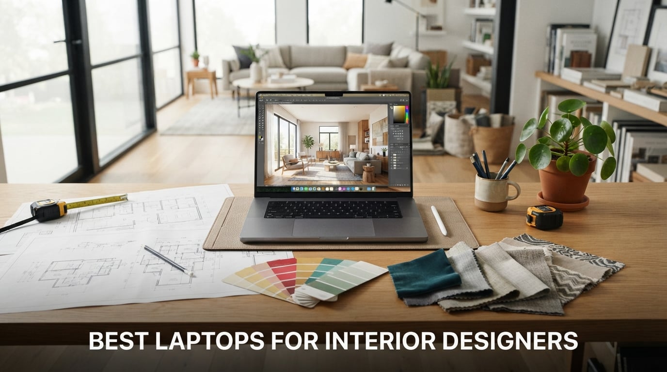 best laptops for interior designers