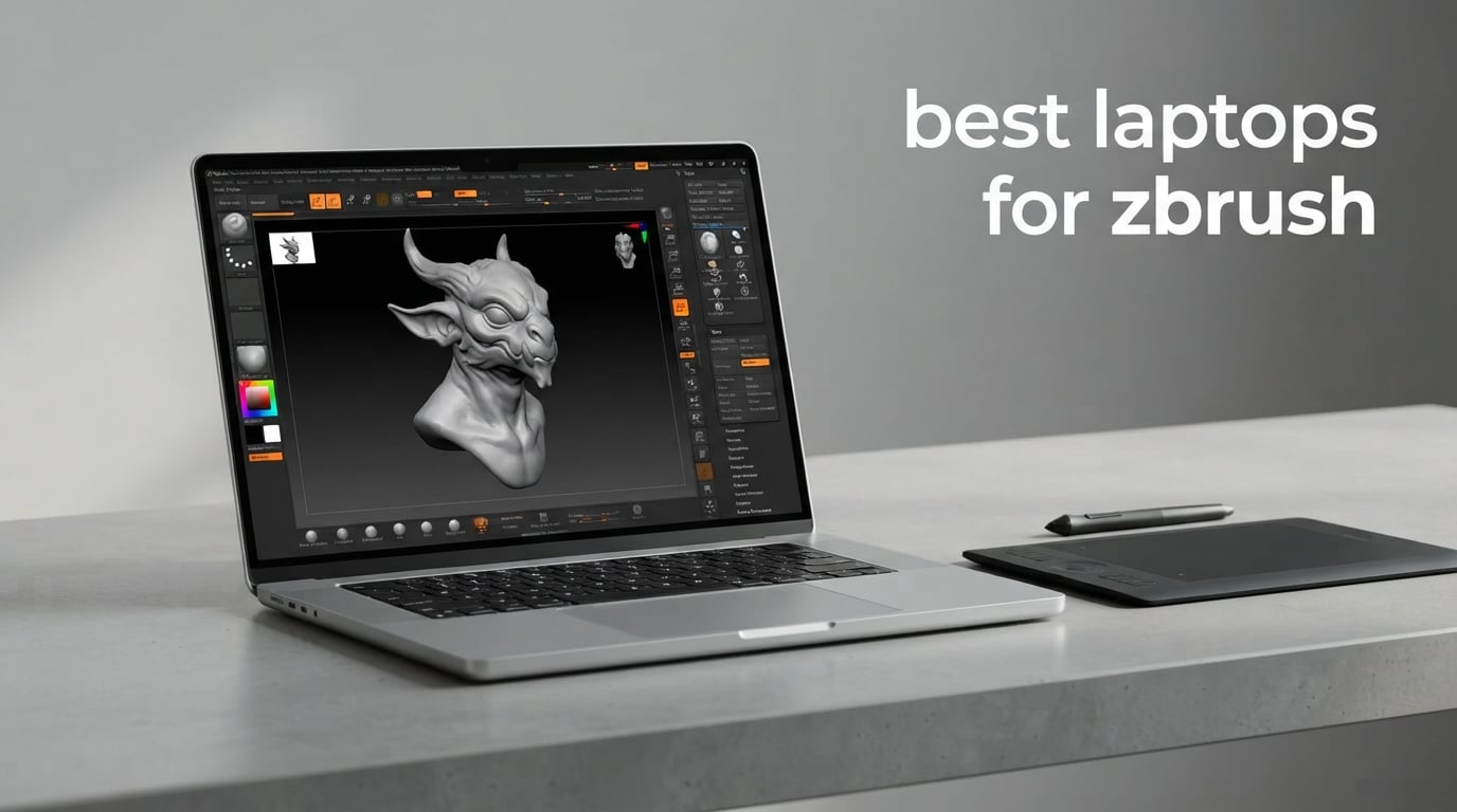 best laptops for zbrush