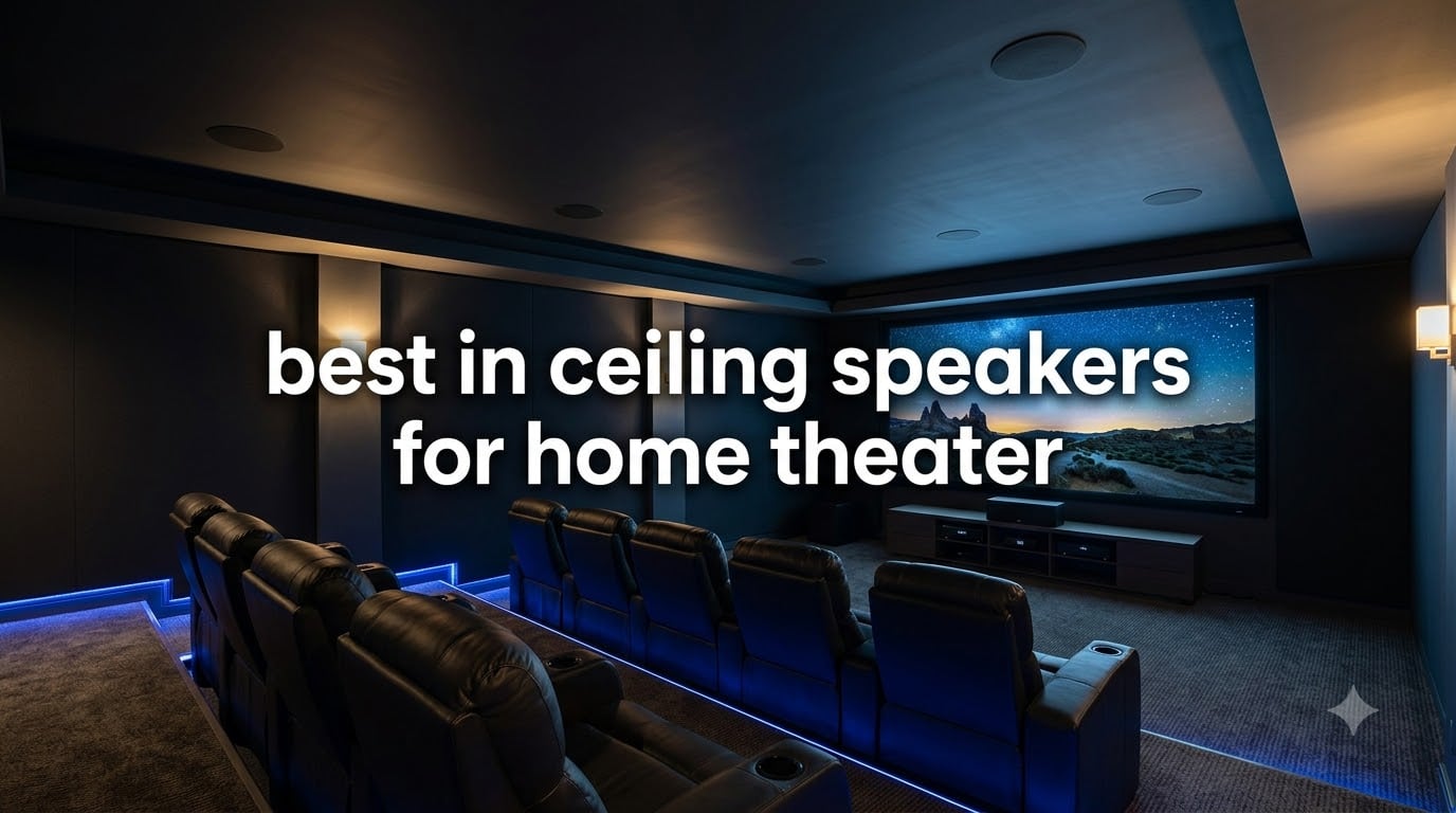 best in ceiling speakers for home theater