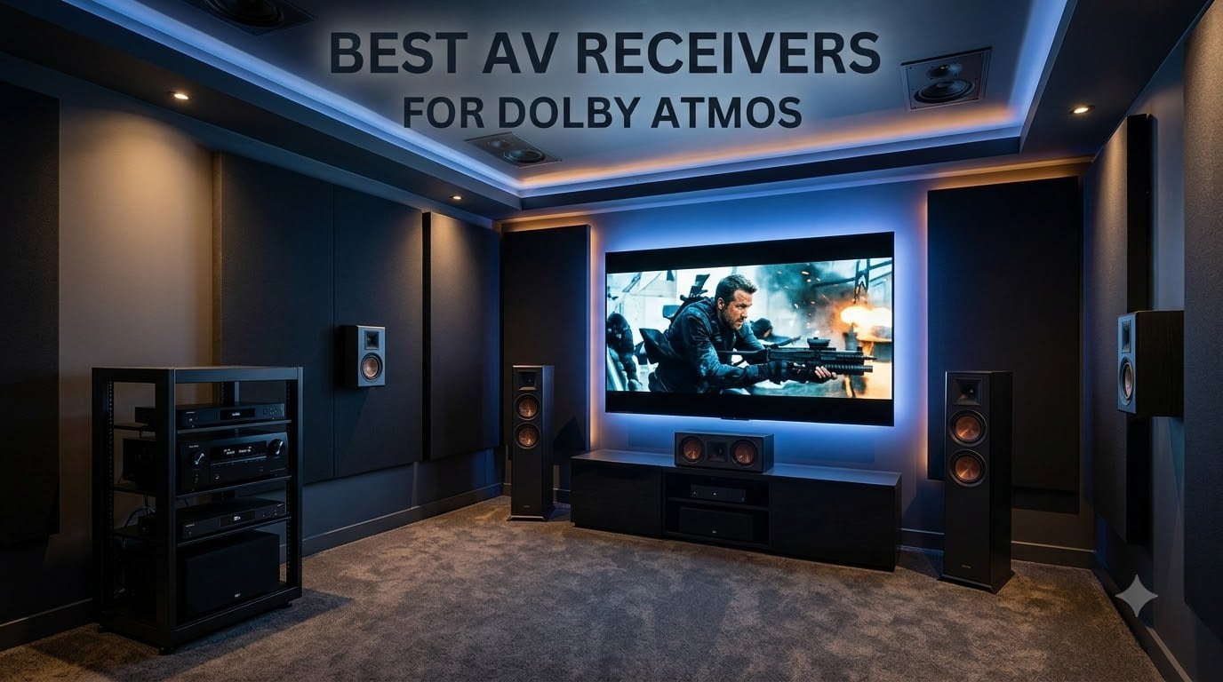 best av receivers for dolby atmos