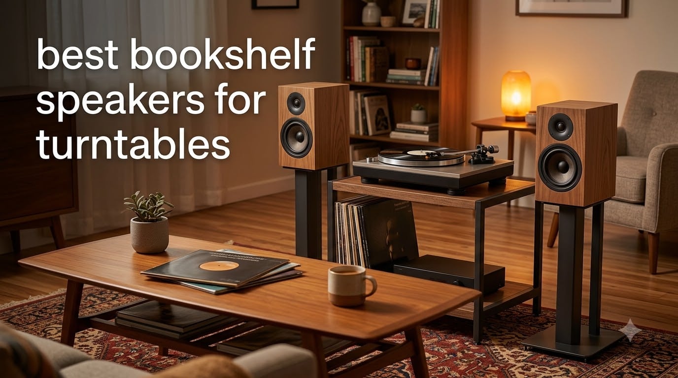 best bookshelf speakers for turntables