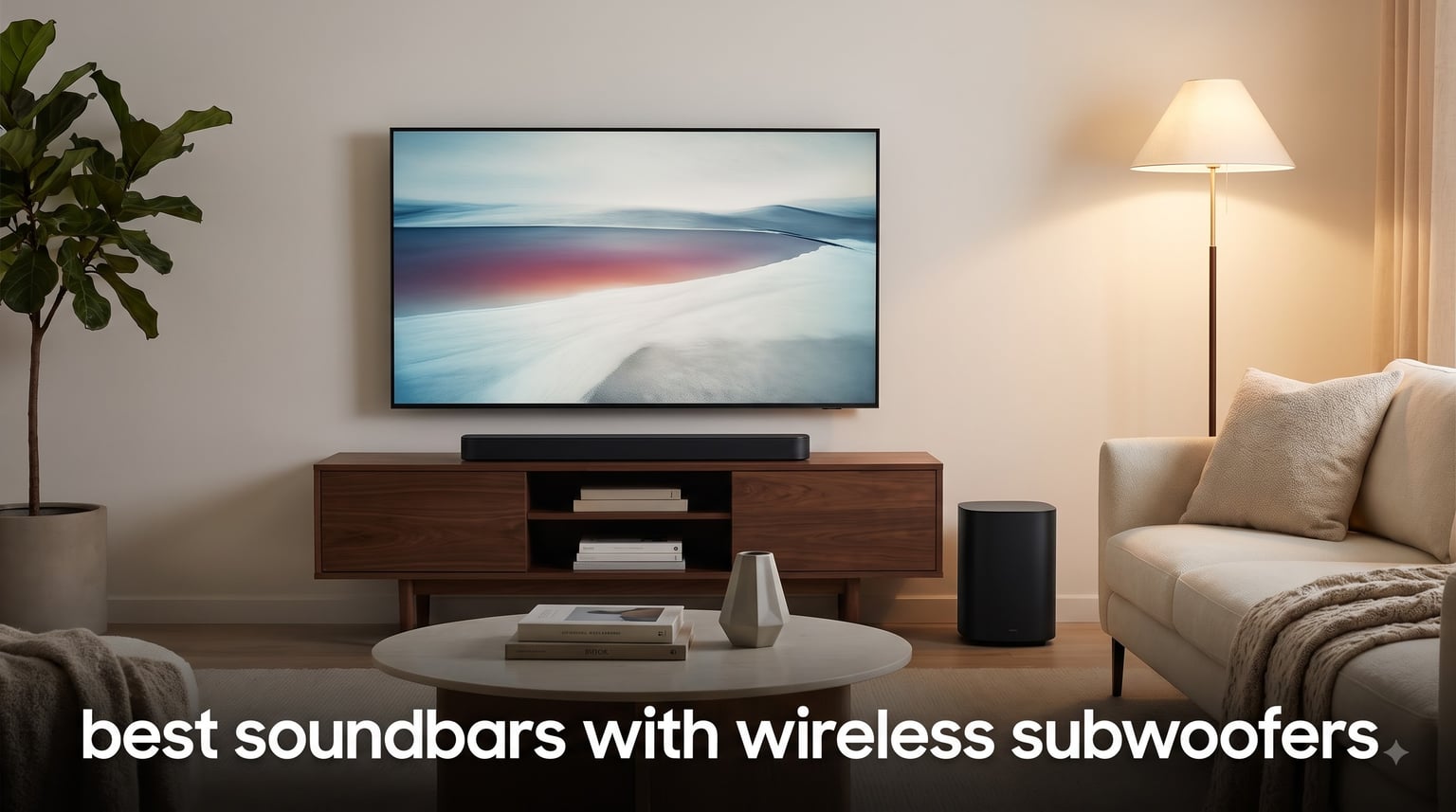 best soundbars with wireless subwoofers