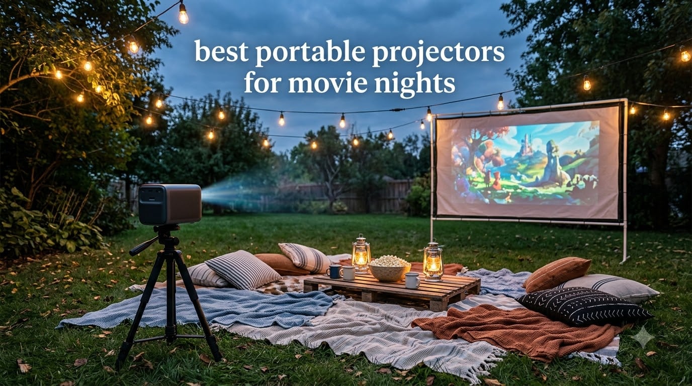 best portable projectors for movie nights