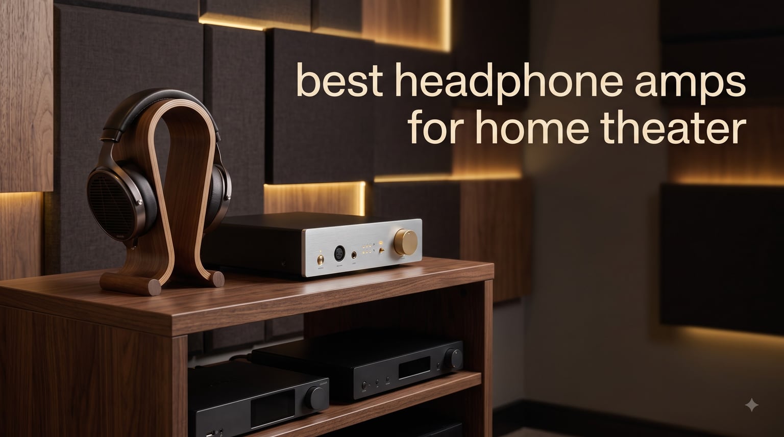 best headphone amps for home theater