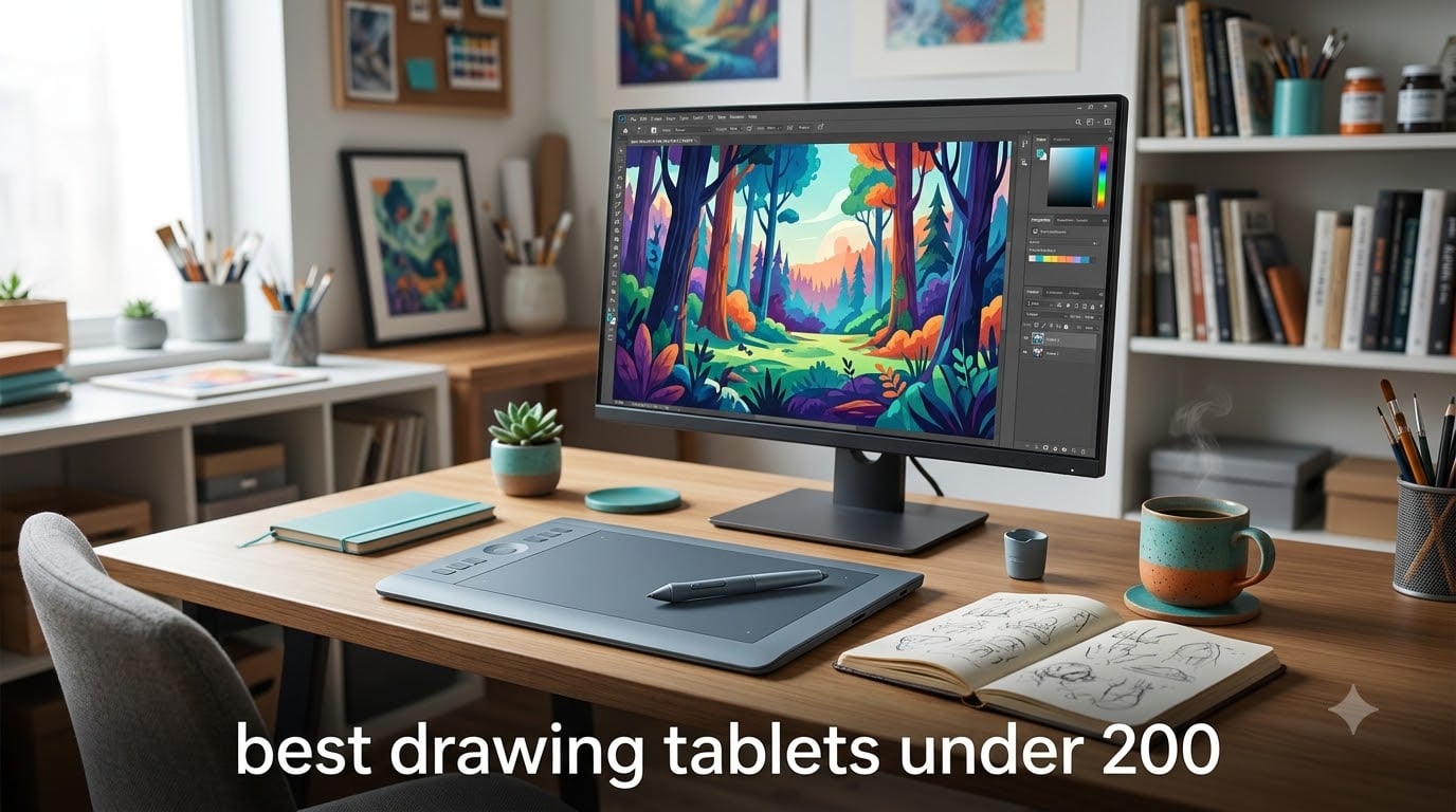 best drawing tablets under 200