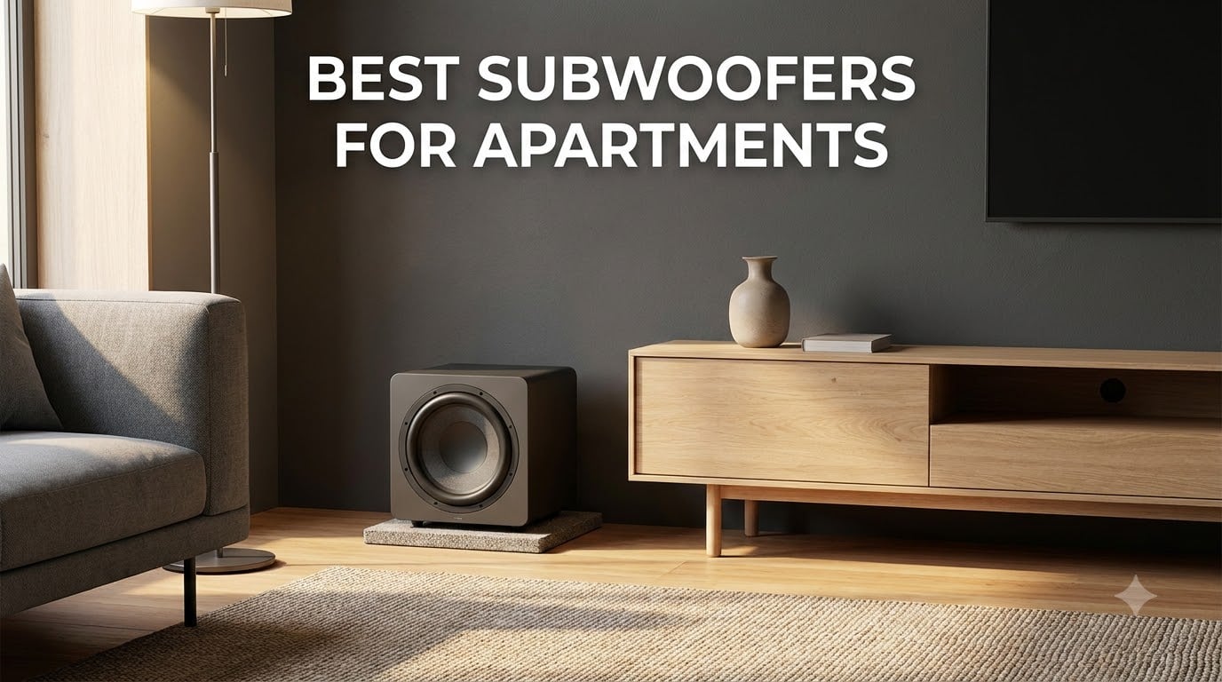 best subwoofers for apartments