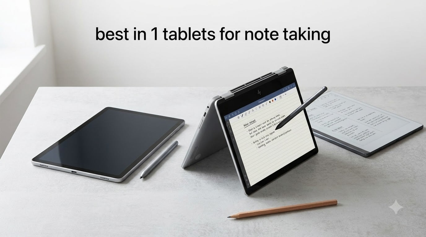 best 2 in 1 tablets for note taking