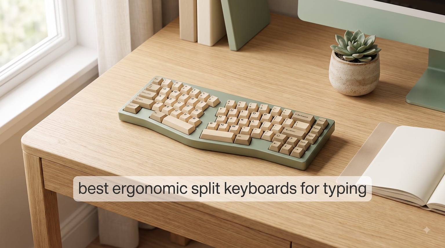 best ergonomic split keyboards for typing