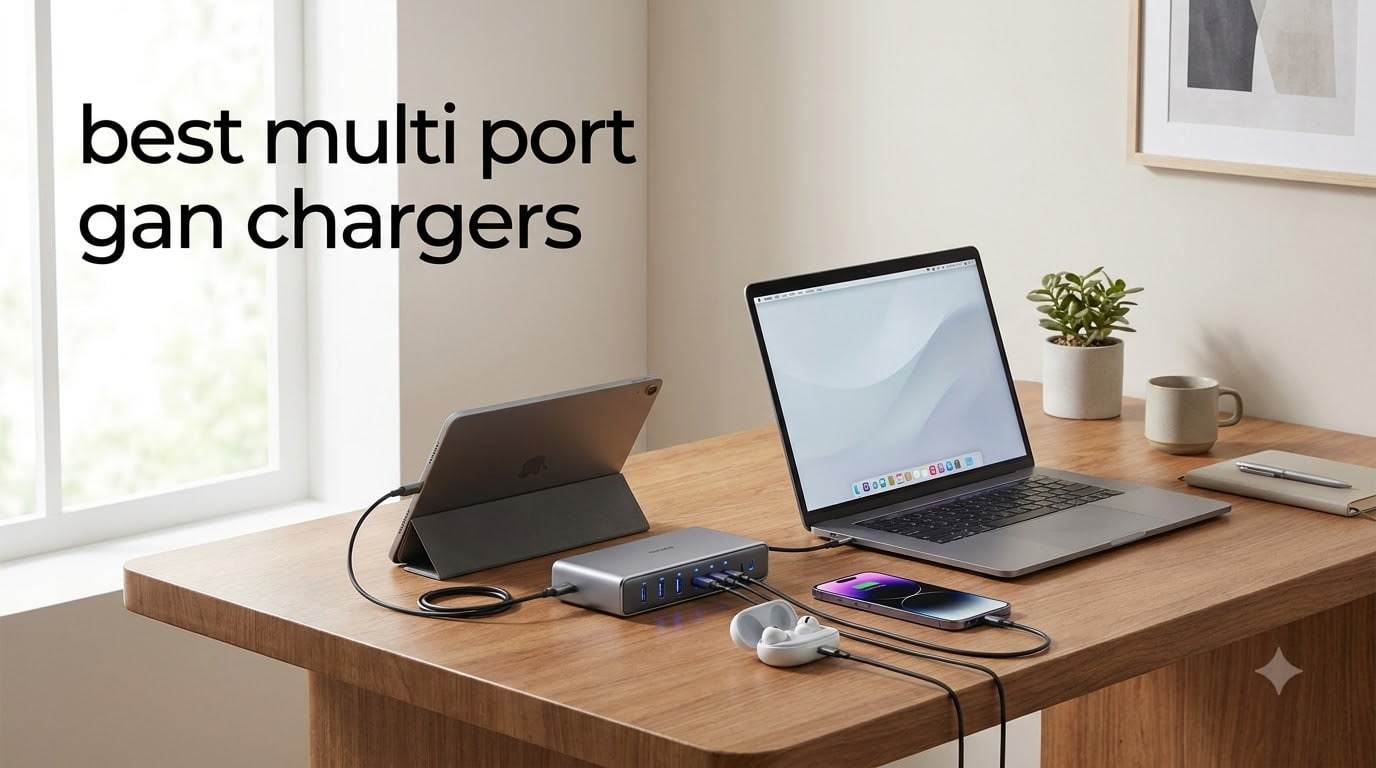 best multi port gan chargers