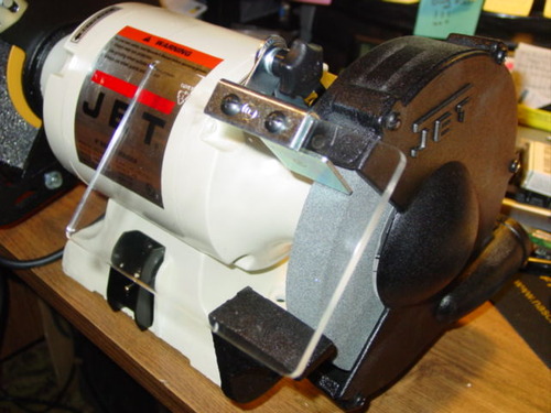 JET 8-Inch Bench Grinder, 3450 RPM, 1/2 HP, 120V 1Ph (Model JBG-8) customer photo 2