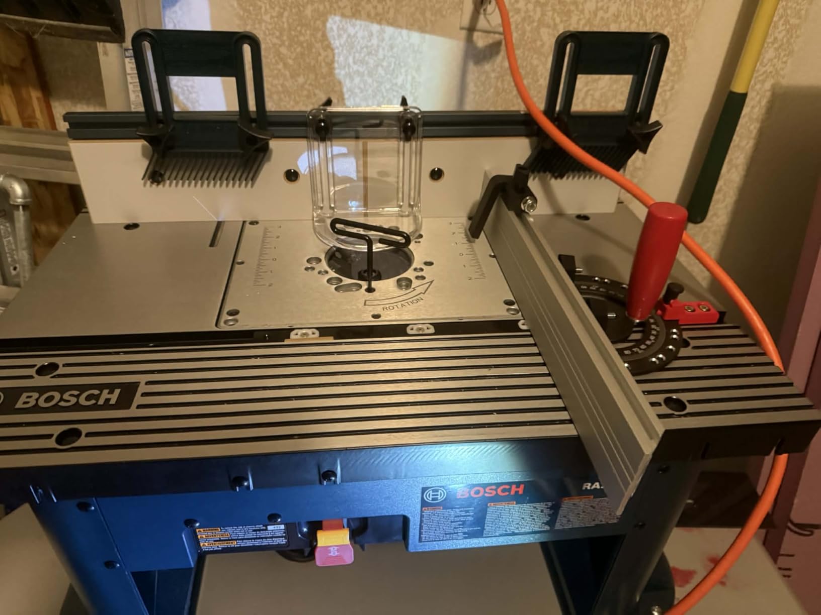 BOSCH Router 1617EVS 2.25 HP Electronic Fixed-Base Woodworking Router | 12 Amp motor, 8,000-25,000 RPM, microfine depth adjustment, Constant Response circuitry, above-table bit-height adjustment customer photo 1