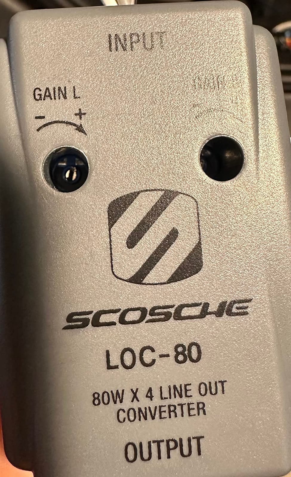 Scosche LOC80 Line Output Converter - 2 Channel High/Low RCA Converter customer photo 2
